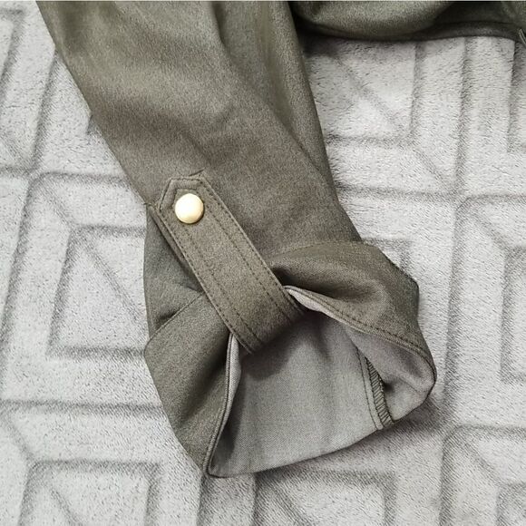 Green Belted Midi Dress  - Picture 6 of 9